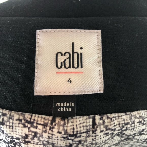 Cabi Sz 4 Abbott Peplum Blazer Jacket 3/4 Sleeves - Picture 6 of 7